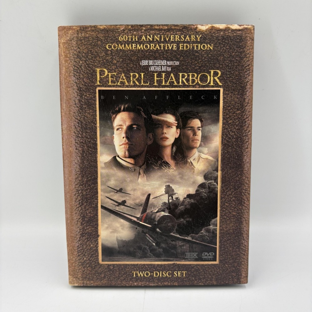 Pearl Harbor DVD 60th Anniversary Commemorative Edition 2-Disc Set PG-13‎ Movie